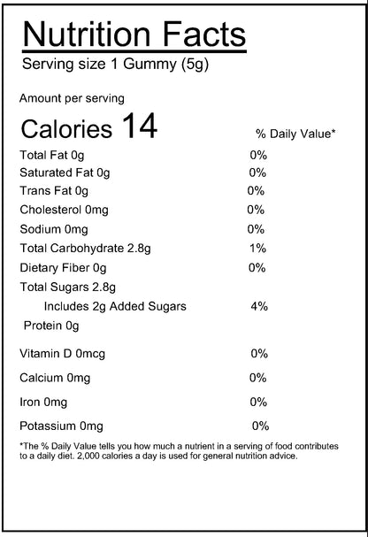 10mg Delta 9-THC Gummy